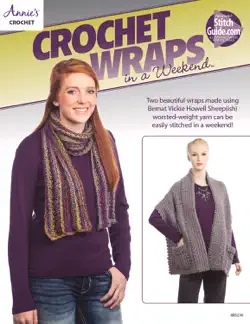 crochet wraps in a weekend book cover image