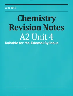 a2 level chemistry unit 4 revision notes book cover image