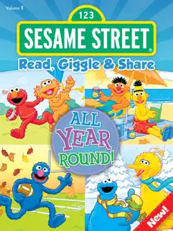 read, giggle & share: all year round! (sesame street) book cover image