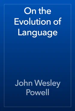 on the evolution of language book cover image
