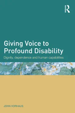 giving voice to profound disability book cover image
