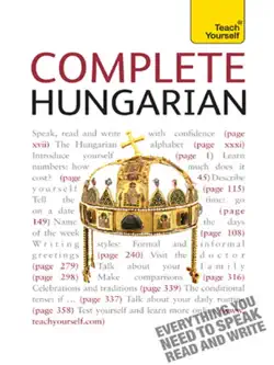 complete hungarian beginner to intermediate book and audio course book cover image