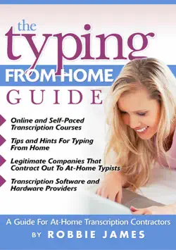 the typing from home guide book cover image