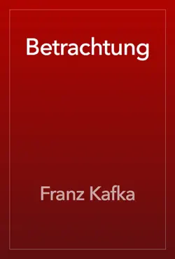 betrachtung book cover image