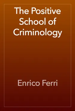 the positive school of criminology book cover image