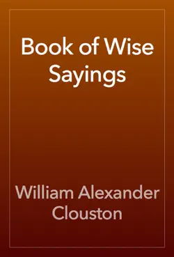 book of wise sayings imagen de la portada del libro