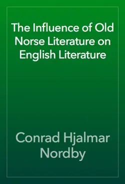 the influence of old norse literature on english literature book cover image