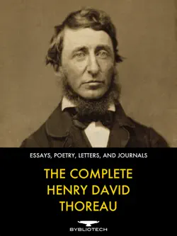 the complete henry david thoreau book cover image