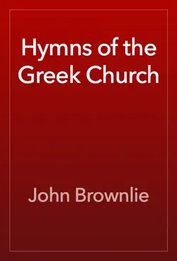 hymns of the greek church book cover image