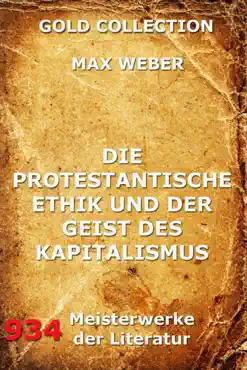 die protestantische ethik und der geist des kapitalismus book cover image