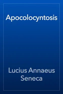 apocolocyntosis book cover image