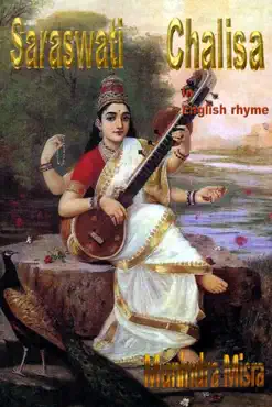 saraswati chalisa in english rhyme book cover image