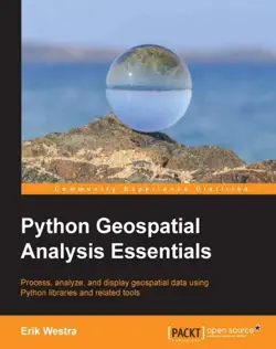 python geospatial analysis essentials book cover image