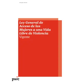 ley general de acceso de las mujeres a una vida libre de violencia imagen de la portada del libro