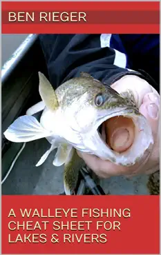 a walleye fishing cheat sheet for lakes & rivers book cover image