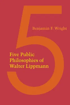 five public philosophies of walter lippmann book cover image