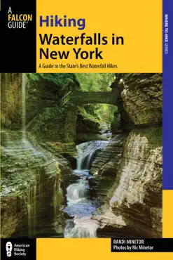 hiking waterfalls in new york book cover image