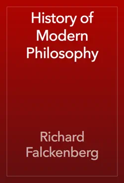 history of modern philosophy book cover image