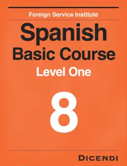 fsi spanish basic course 8 book cover image