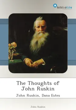 the thoughts of john ruskin book cover image