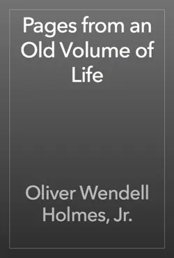 pages from an old volume of life book cover image