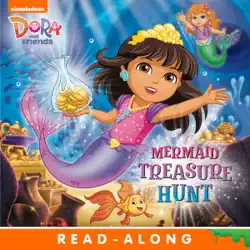 mermaid treasure hunt (dora and friends) (enhanced edition) book cover image