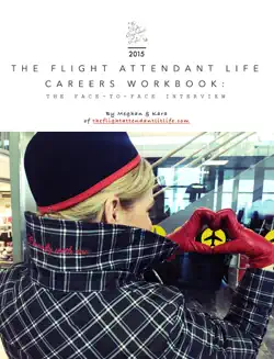 the flight attendant life careers workbook book cover image