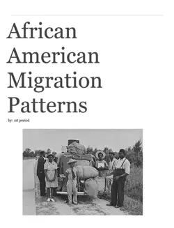african american migration patterns book cover image
