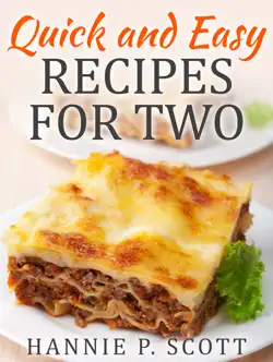 quick and easy recipes for two book cover image