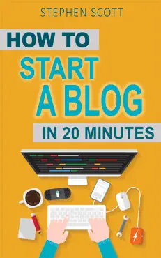 how to start a blog in 20 minutes book cover image
