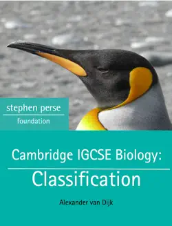 cambridge igcse biology: classification book cover image