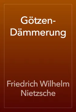 götzen-dämmerung book cover image