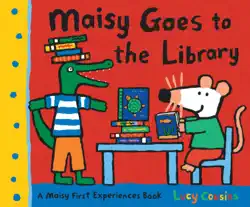 maisy goes to the library book cover image
