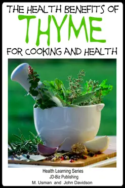 health benefits of thyme for cooking and health imagen de la portada del libro