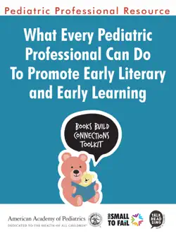 what every pediatric professional can do to promote early literacy and early learning book cover image