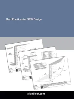 best practices for segmental retaining wall design book cover image