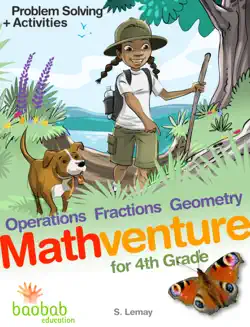 mathventure for 4th grade book cover image