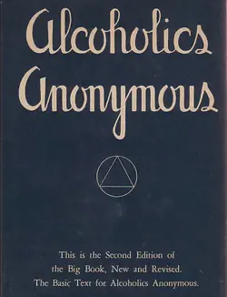 alcoholics anonymous - big book book cover image
