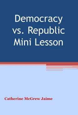 democracy v. republic mini unit book cover image