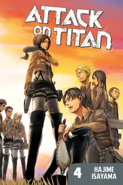 attack on titan volume 4 book cover image