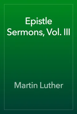 epistle sermons, vol. iii imagen de la portada del libro