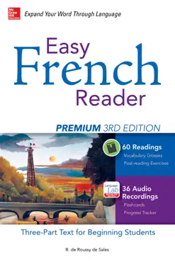 easy french reader premium, third edition book cover image