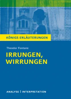 irrungen und wirrungen von theodor fontane. imagen de la portada del libro