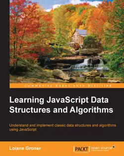 learning javascript data structures and algorithms book cover image