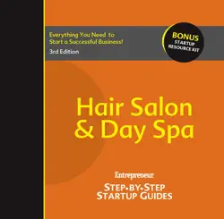 hair salon and day spa book cover image