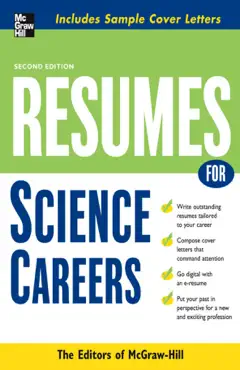 resumes for science careers book cover image