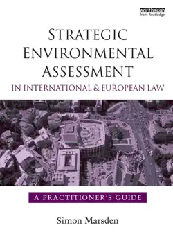 strategic environmental assessment in international and european law imagen de la portada del libro
