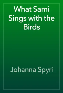 what sami sings with the birds book cover image