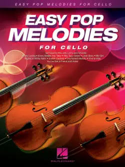 easy pop melodies for cello book cover image