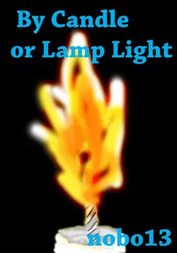 by candle or lamp light book cover image